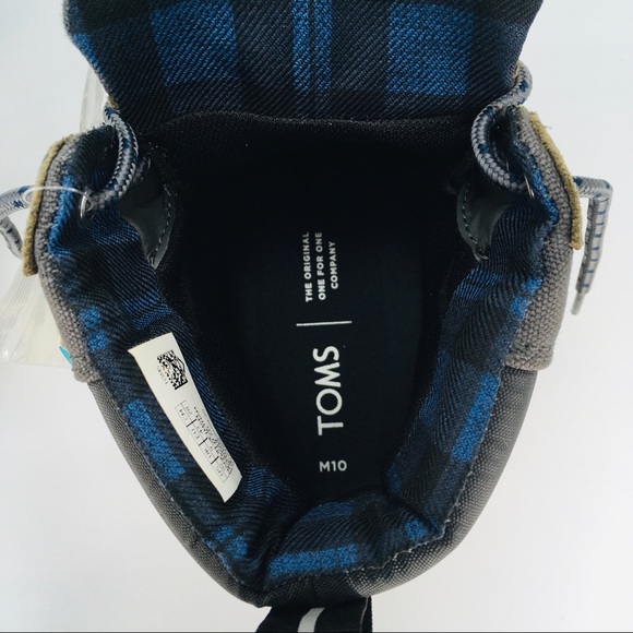 TOMS Men's Ashland Waterproof Grey Suede Boots - Picture 11 of 14